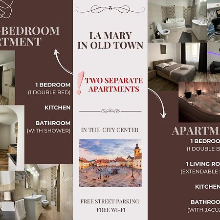 La Mary In Old Town Apartman Nagyszeben Kültér fotó