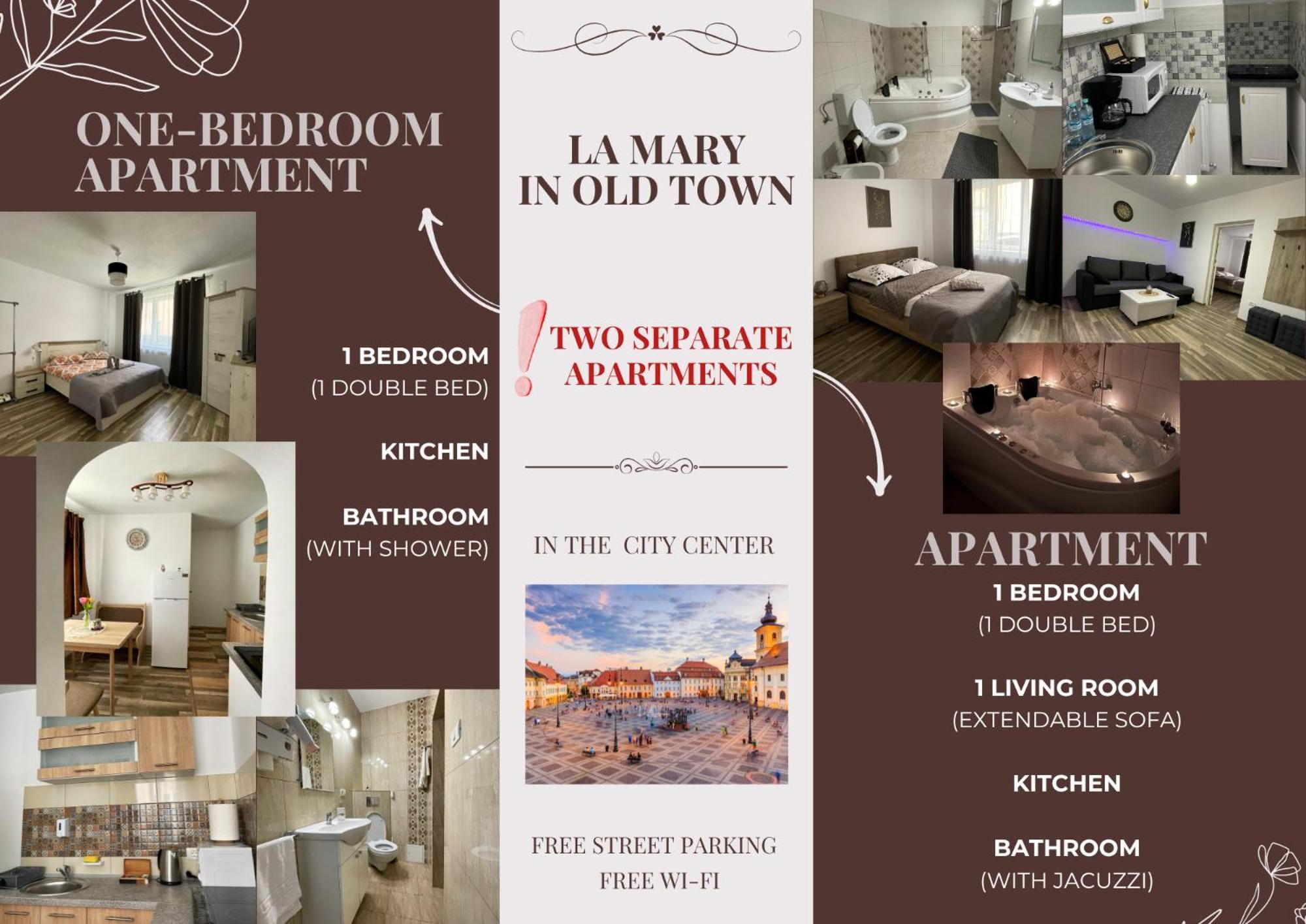 La Mary In Old Town Apartman Nagyszeben Kültér fotó